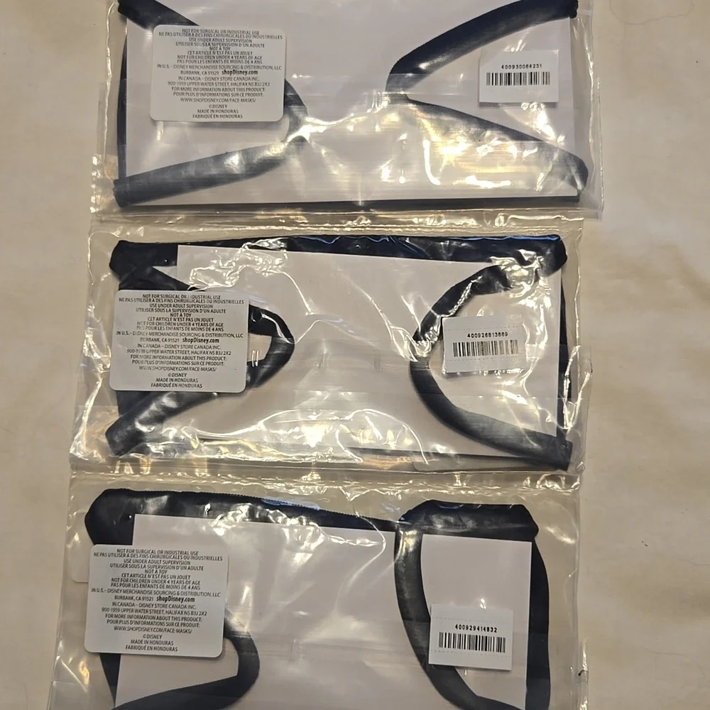 3 New Disney Face Masks